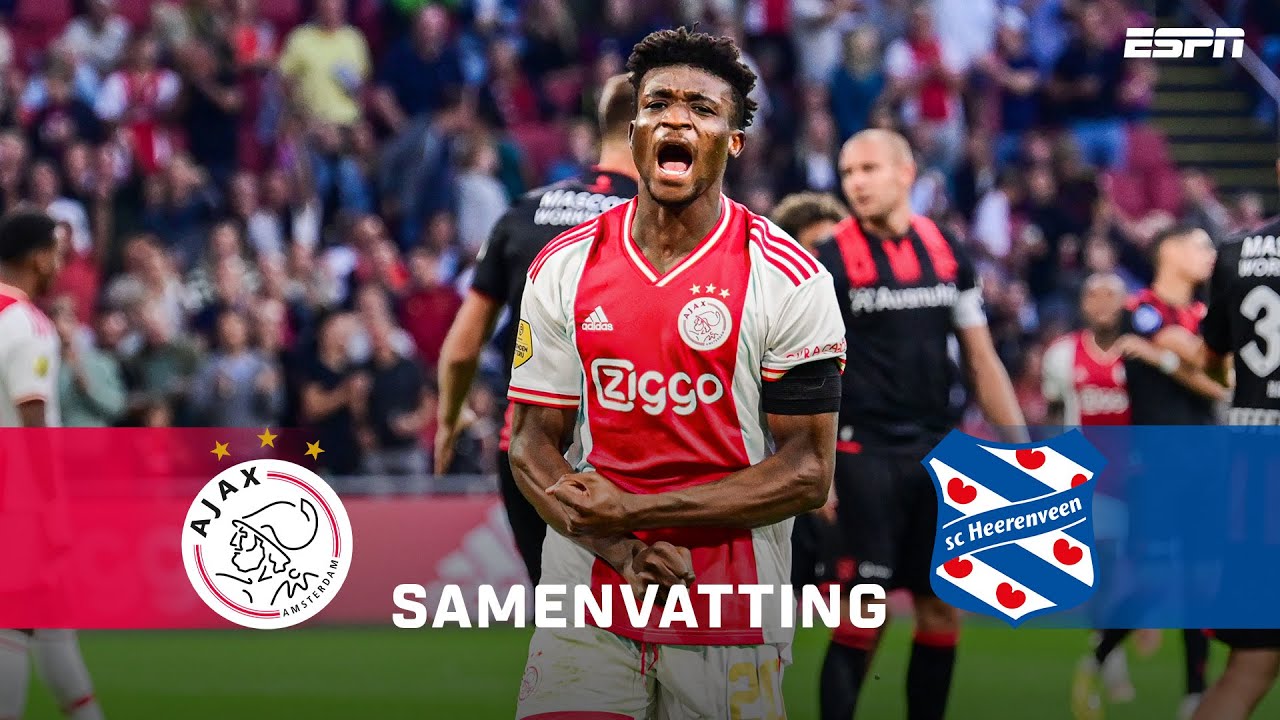 Mohammed Kudus Opnieuw Trefzeker Als Spits 🔥 | Samenvatting Ajax – Sc Heerenveen