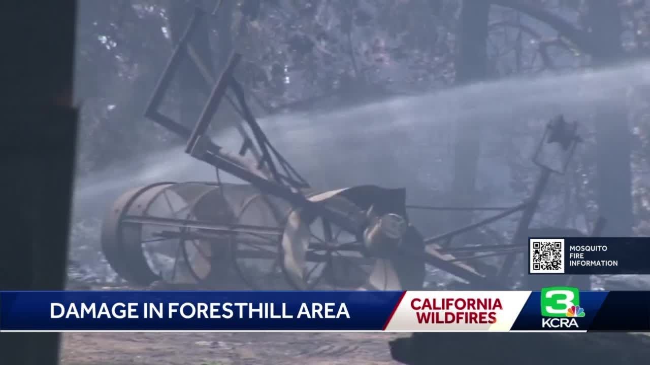 Mosquito Fire: Mop Up On The Foresthill Front, But Eastern Front Still Aggressive