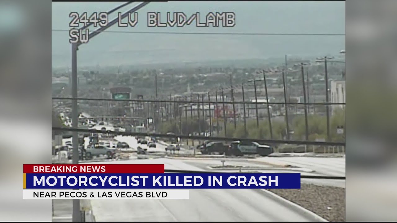 Motorcyclist Killed In Las Vegas Crash