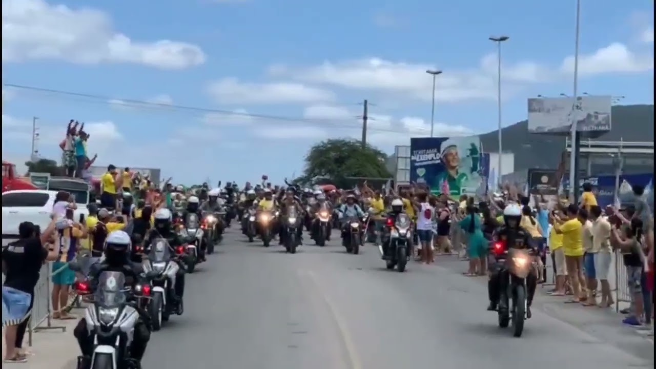 Motosseata De Bolsonaro Em Santa Cruz Do Capibaribe A Caruaru Pe.