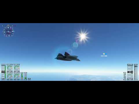 Msfs Darkstar Sna To Sfo Mach 9 & Approach Water Landing