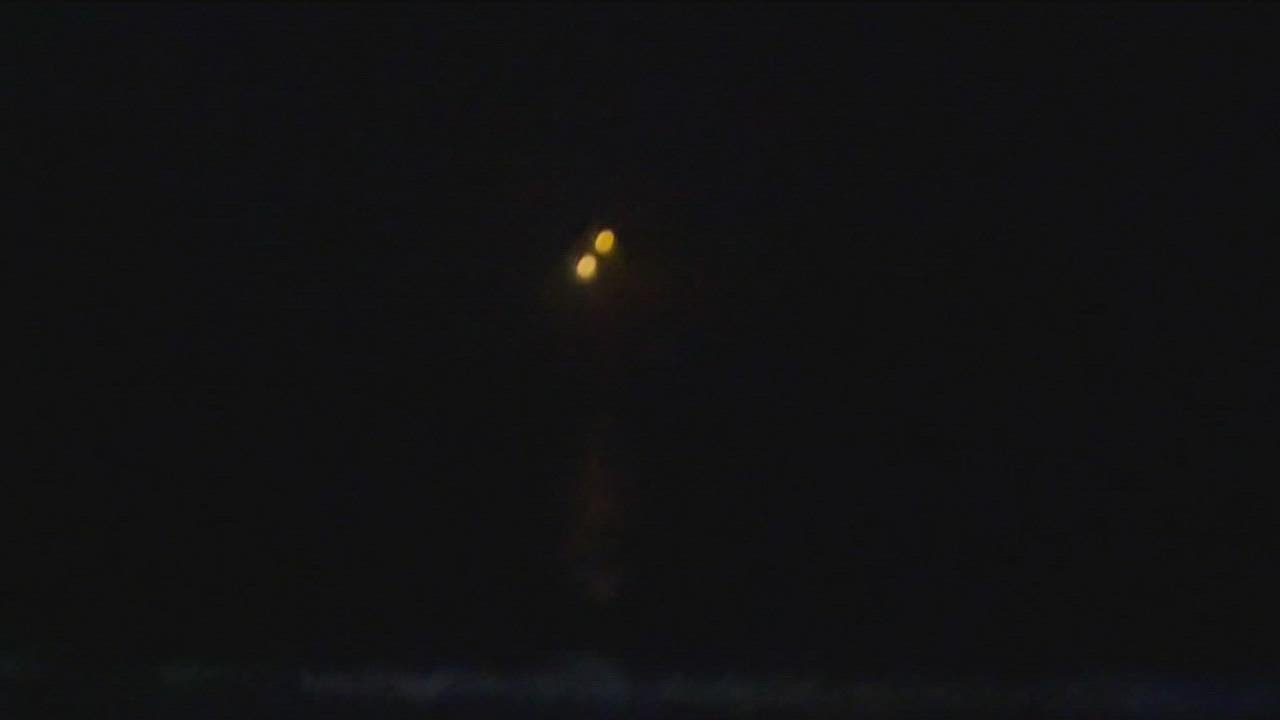 Mysterious Lights Spotted Over Pacific Beach