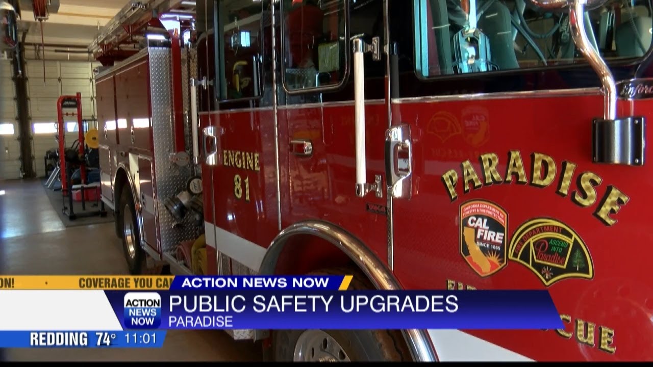 New Fire Engine And Other Public Safety Equipment Heading To Paradise