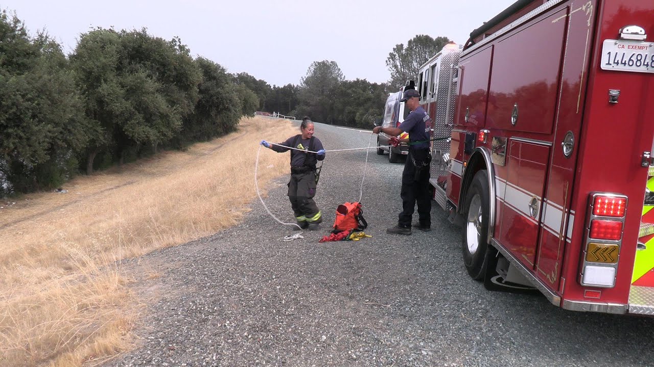 News Video : High Angle Rescue West Sacramento, Ca