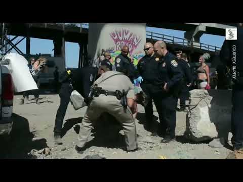 Oakland Homeless Camp Cleared By California Transportation Department