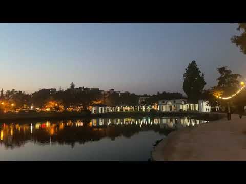 Oakland. Lake Merritt Pretty Evening