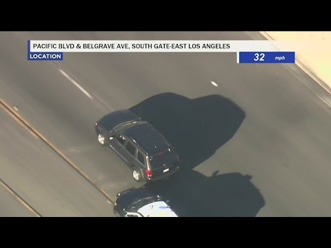 Officers Attempt Pit Maneuver On Stolen Vehicle