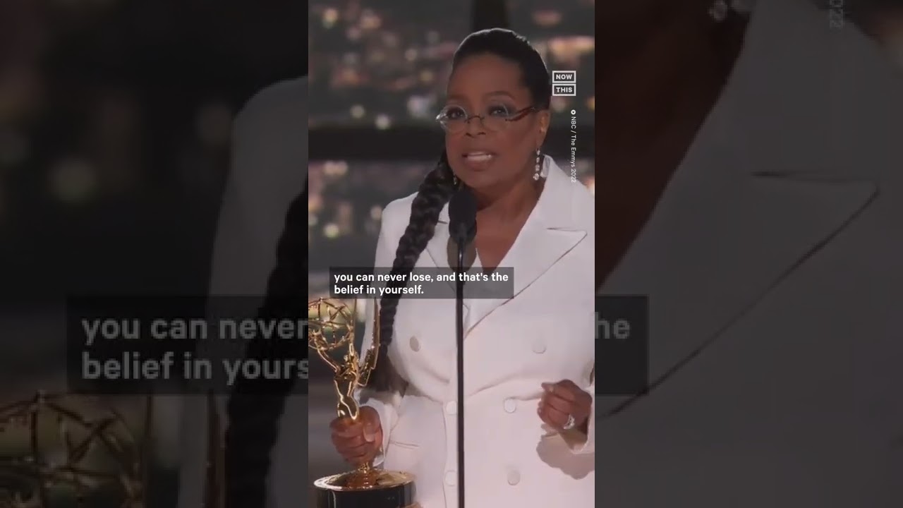 Oprah Winfrey Delivers Amazing Speech At 2022 Emmys