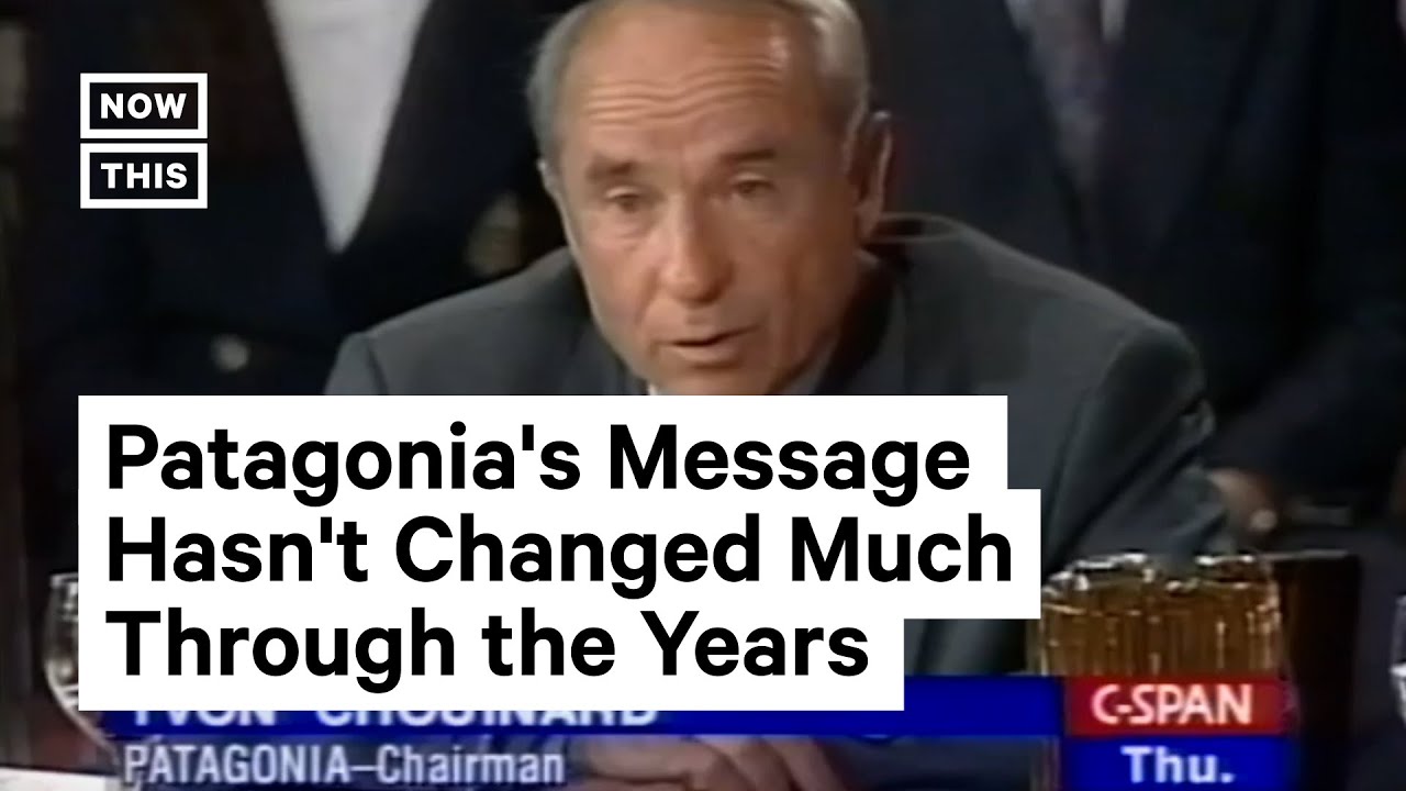 Patagonia Founder Talks About Valuing The Earth & Employees In 1996