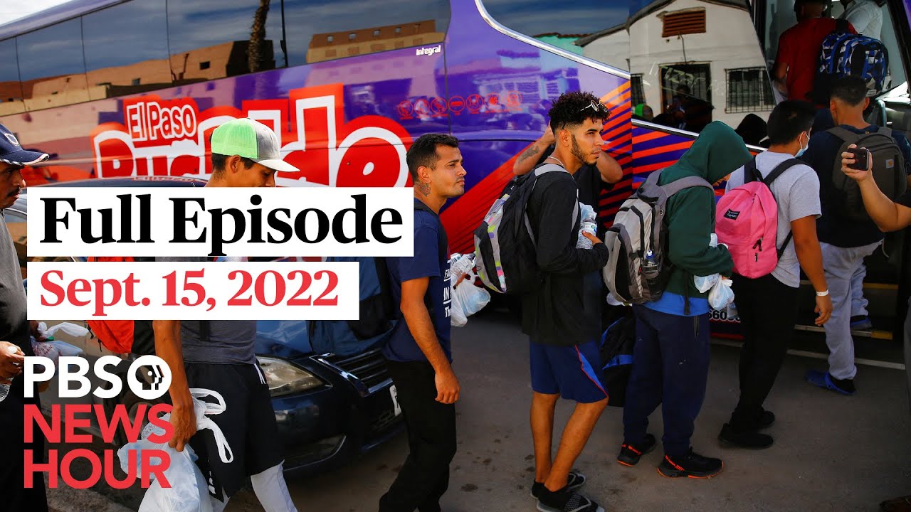 Pbs Newshour Live Episode, September 15, 2022