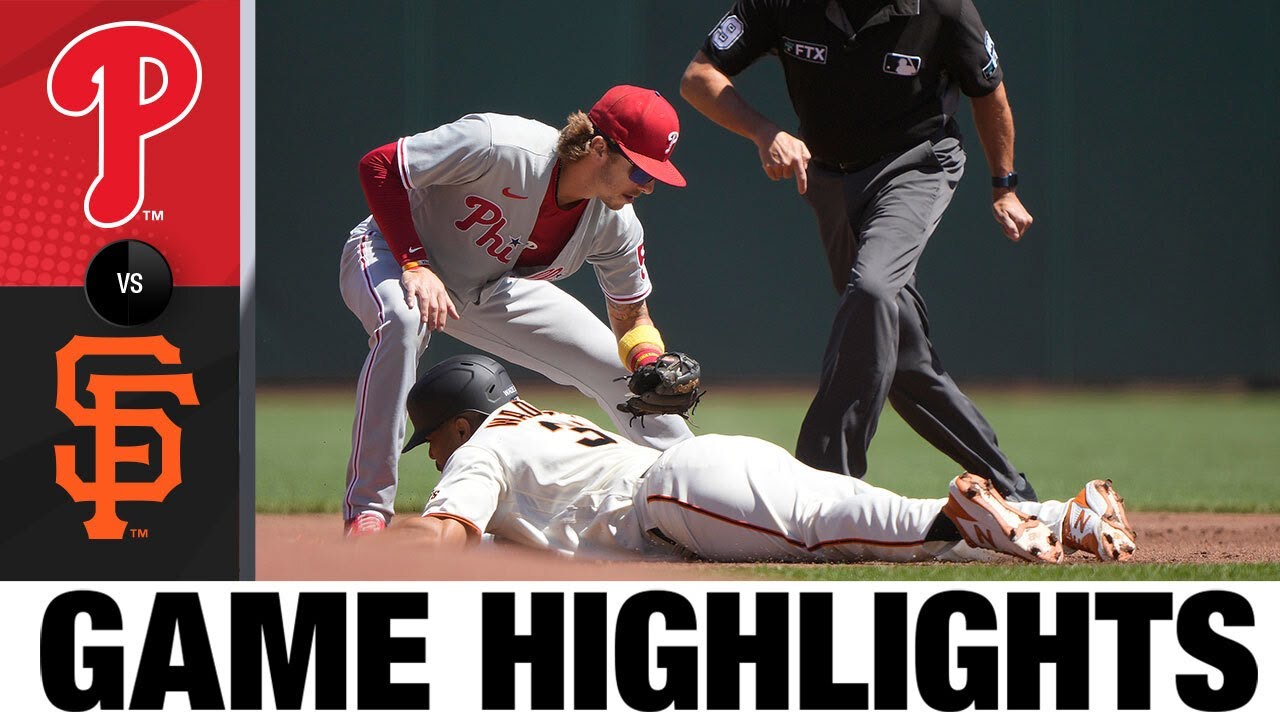 Phillies Vs. Giants Game Highlights (9/3/22) | Mlb Highlights