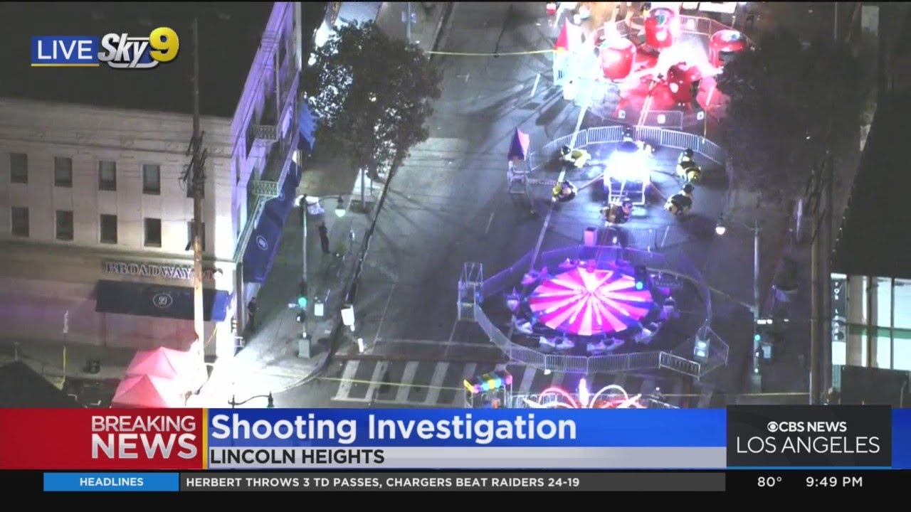 Police Investigating Deadly Shooting At Street Carnival In Lincoln Heights