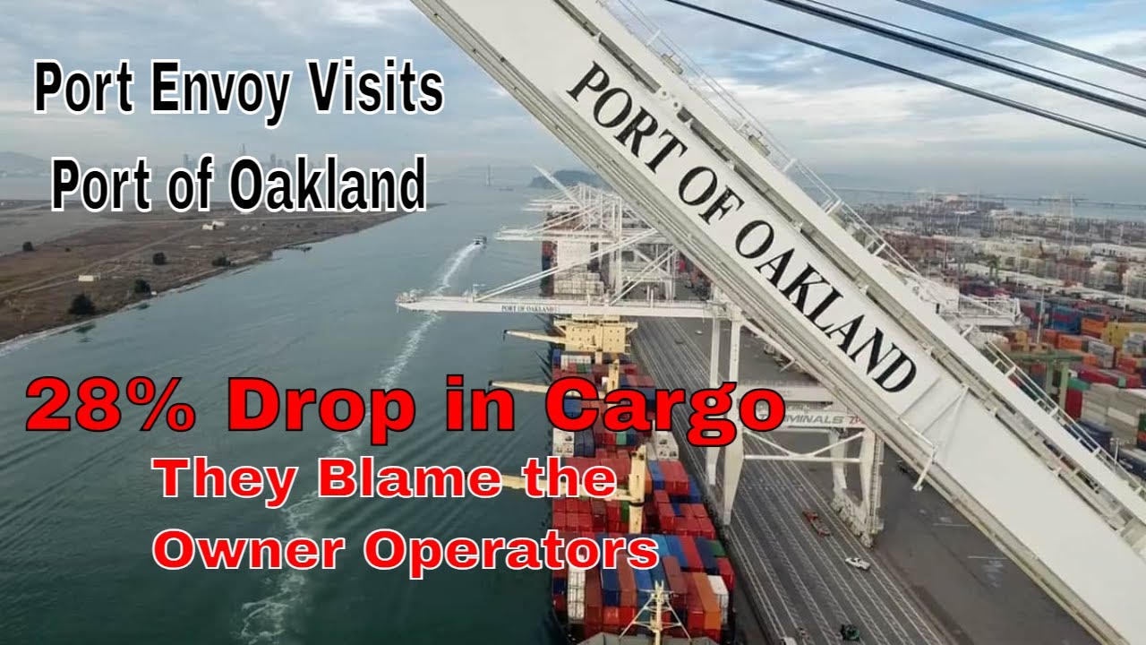 Port Envoy Visits Port Of Oakland About The 28% Drop In Cargo