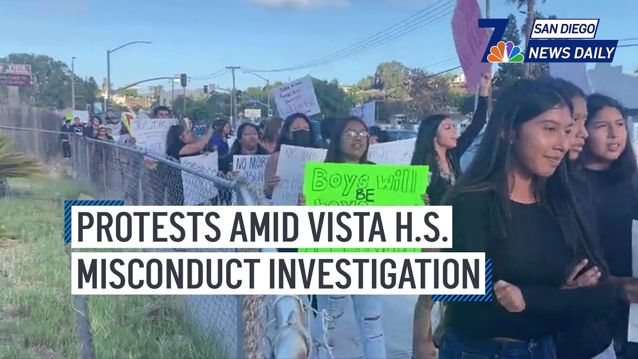 Protests Amid Vista H.s. Misconduct Investigation | San Diego News Daily