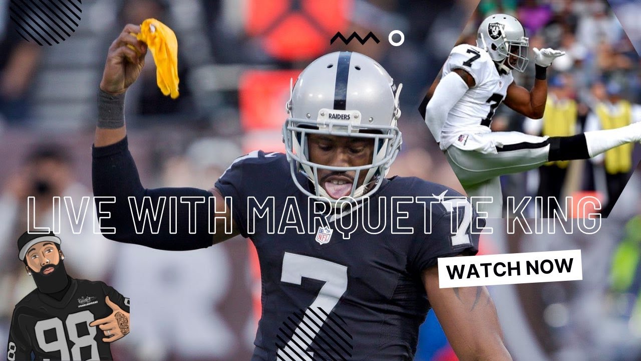 #raiders Blackout Interview With Marquette King