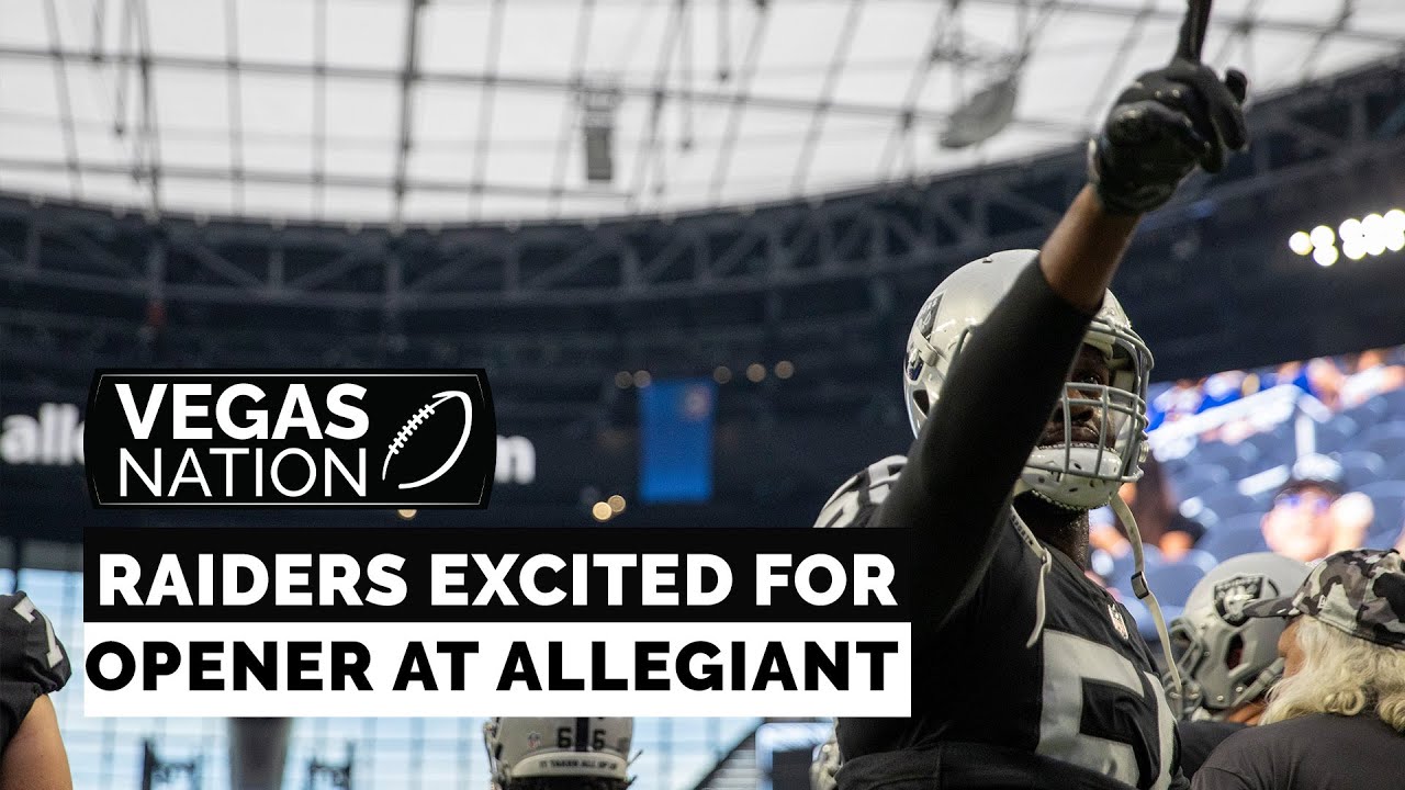 Raiders Excited For Home Opener At Allegiant