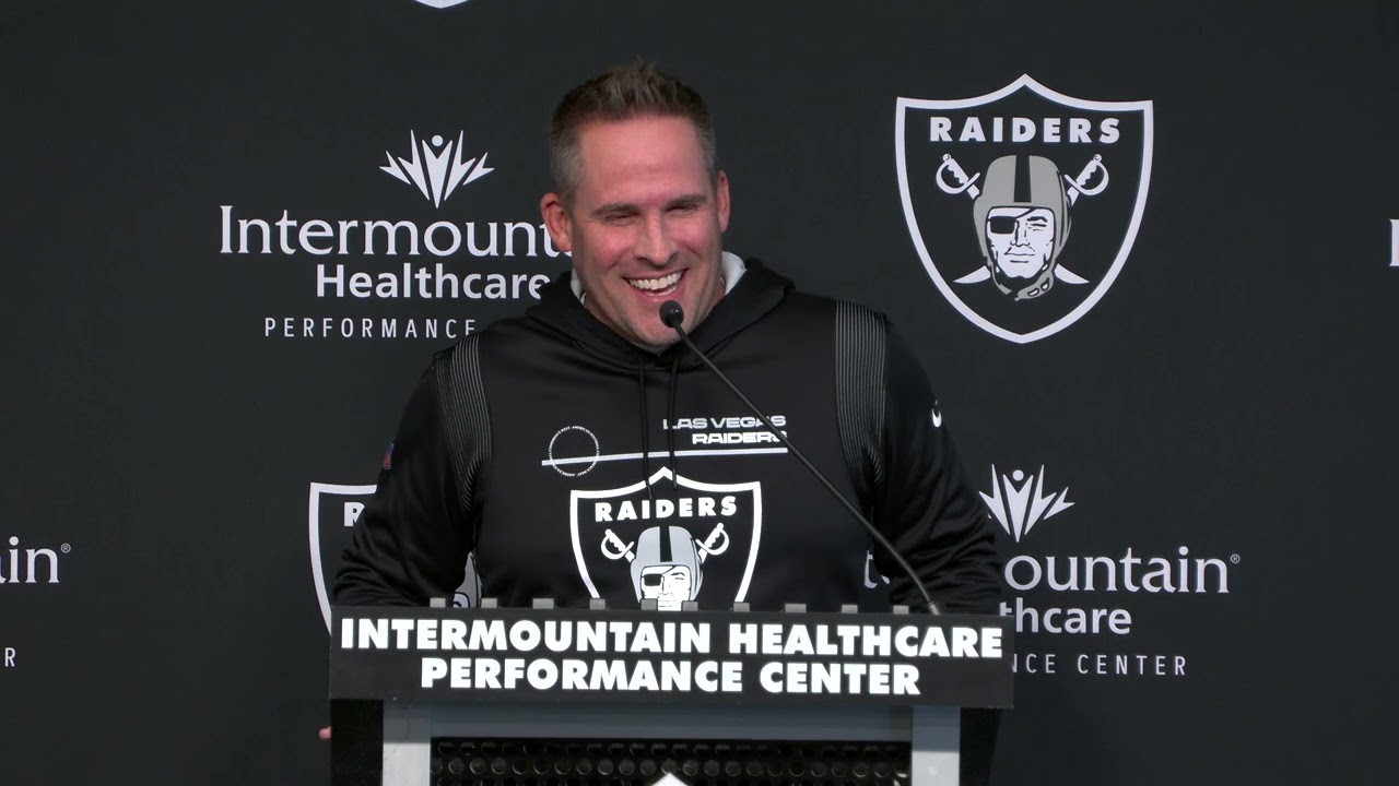 Raiders Head Coach Josh Mcdaniels Day After Week 2 Loss To Cardinals – Sept 19, 2022