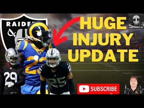 🚨 #raiders | Huge Injury Update Anthony Averette Out|raiders Sign Nickel Robey Coleman👀🚨