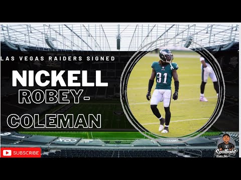 Raiders News : Raiders Sign Cb Nickell Robey Coleman