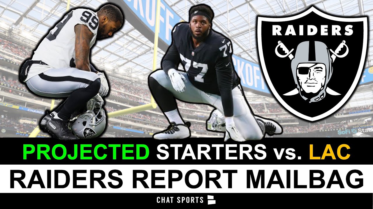 Raiders Projected Offense Vs. Chargers – Raiders Rumors Mailbag Feat. Clelin Ferrell, Thayer Munford