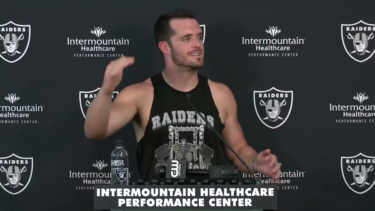 Raiders Qb Derek Carr Previews Week 3 Vs. Titans – Sept 21, 2022