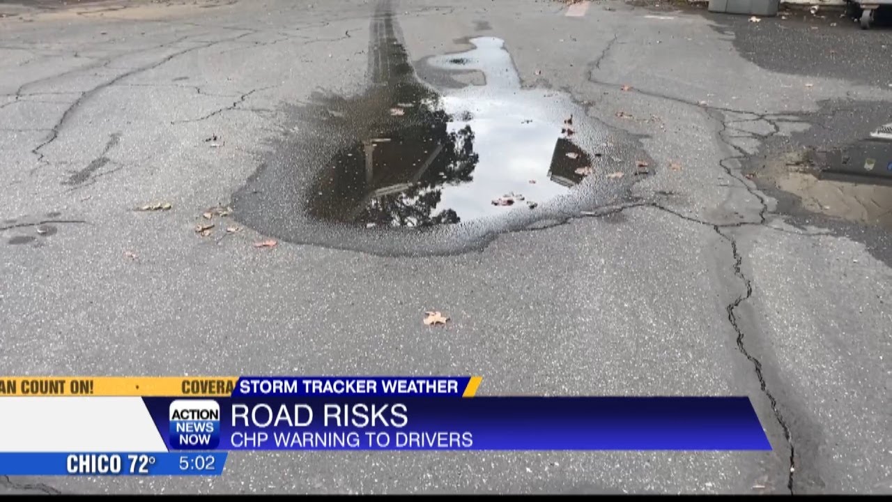 Rain Adds Dangers To Roads