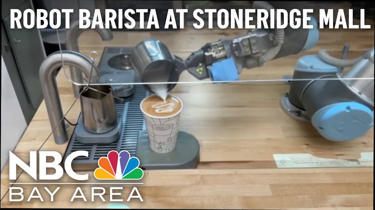 Robot Barista Asks For Tips In Pleasanton