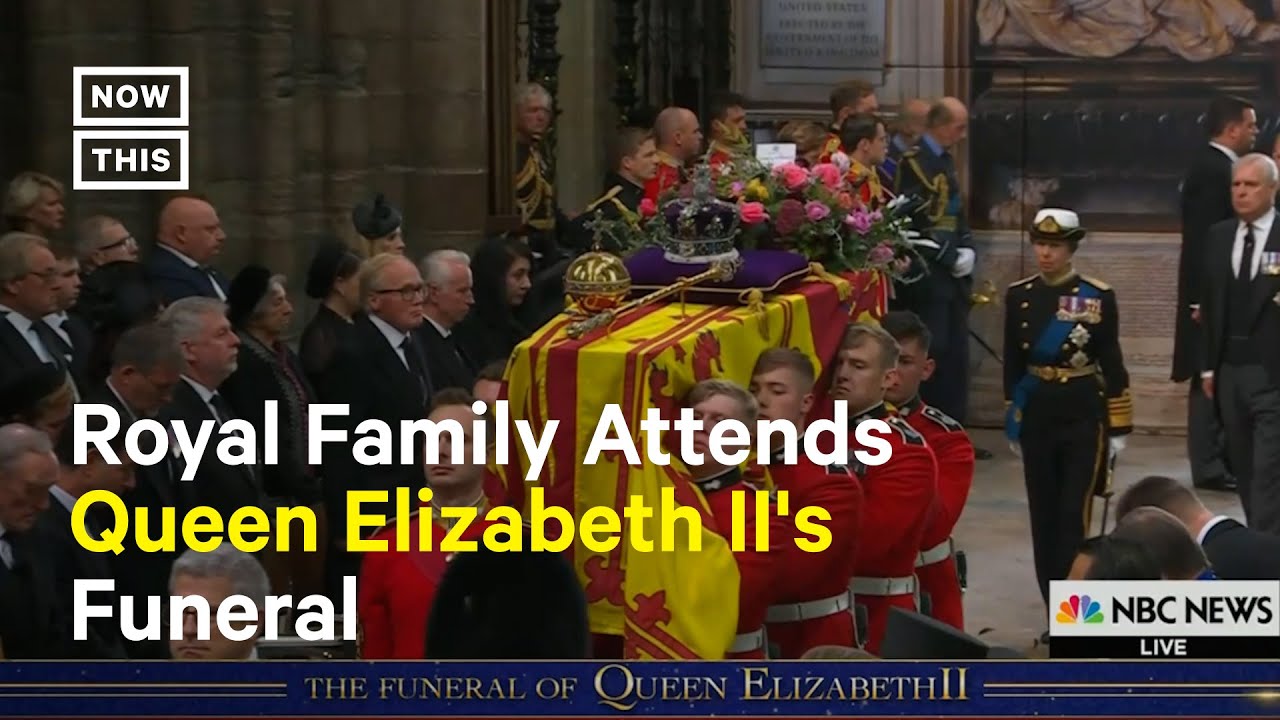 Royal Family Enters Westminster Abbey For Queen Elizabeth Ii’s Funeral