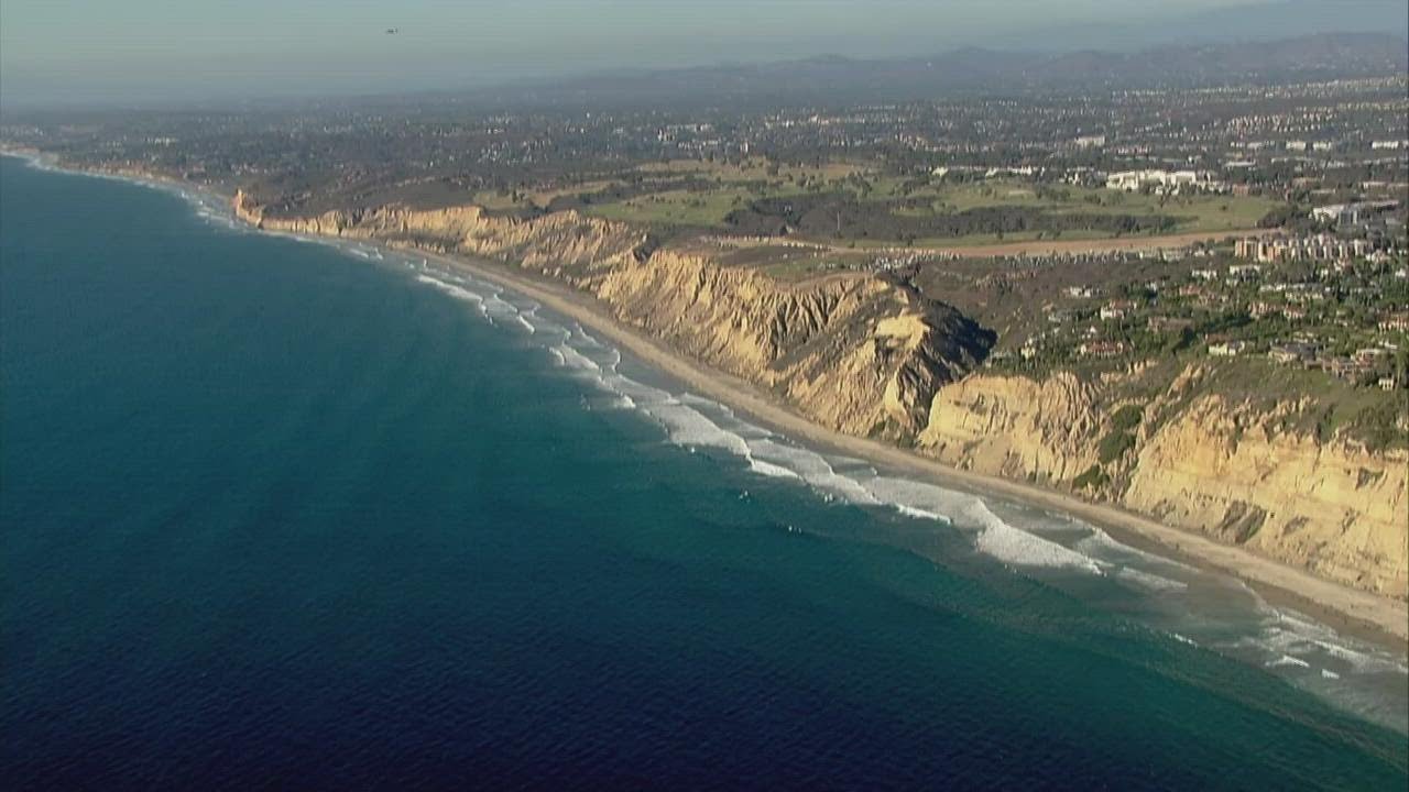 San Diego Coastline On The Final Days Of Summer
