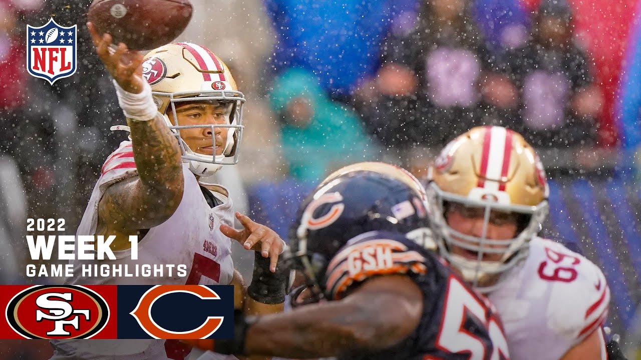 San Francisco 49ers Vs. Chicago Bears | Week 1 2022 Game Highlights