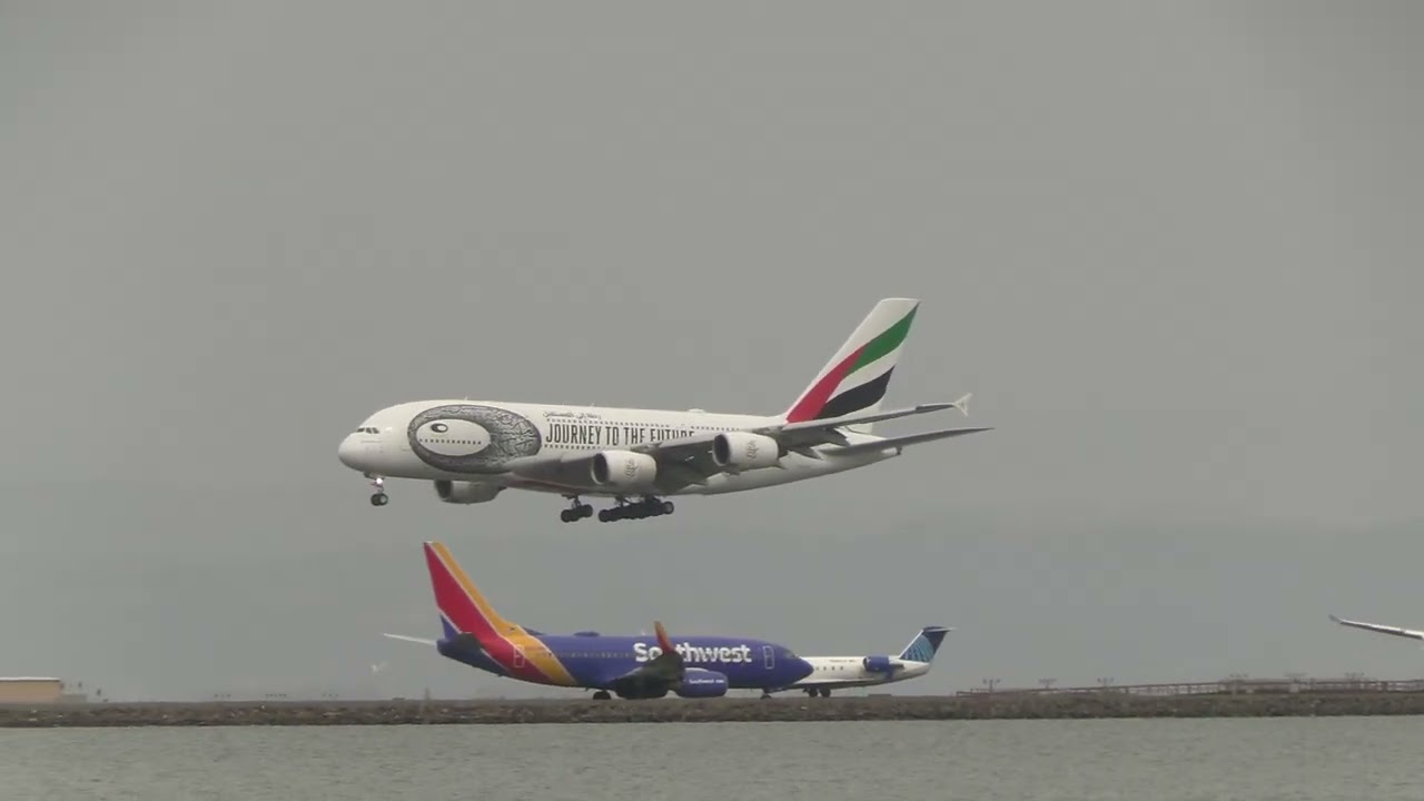 San Francisco International Airport Planespotting Sfo International Collection A380, 747, 787&more