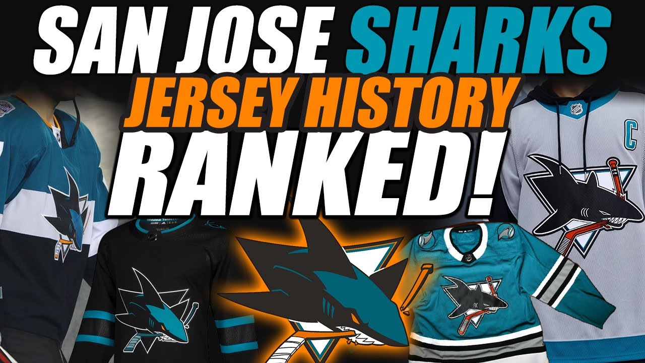 San Jose Sharks Jersey History RANKED! 1 San Jose Sharks Jersey History Ranked!
