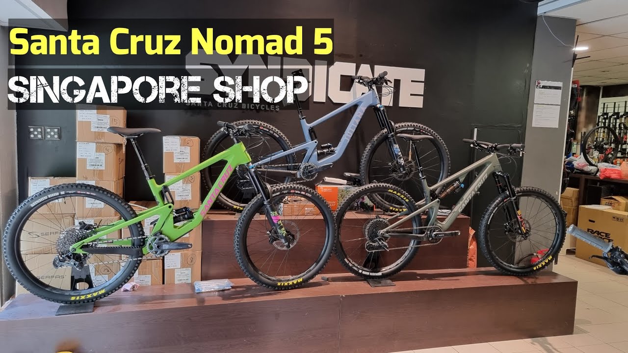 Santa Cruz Nomad 5 C | Singapore Shop | Reevolution | Santa Cruz Nomad 2022 | #santacruzbicycles