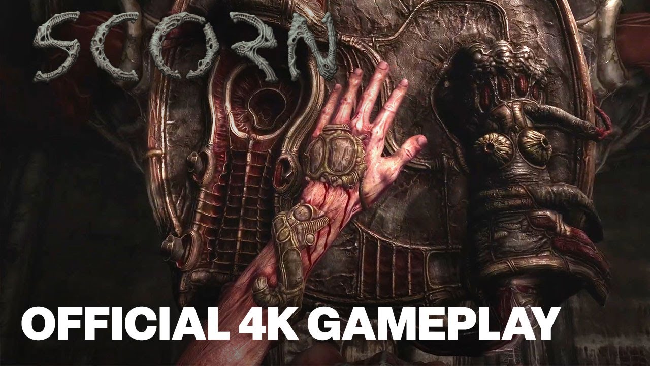 Scorn 8 Minute Official 4k Gameplay