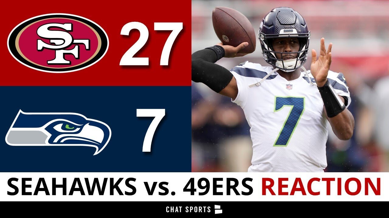 Seahawks Rumors & News After 27 7 Loss Vs. 49ers: Geno Smith, Tyler Lockett & Dk Metcalf