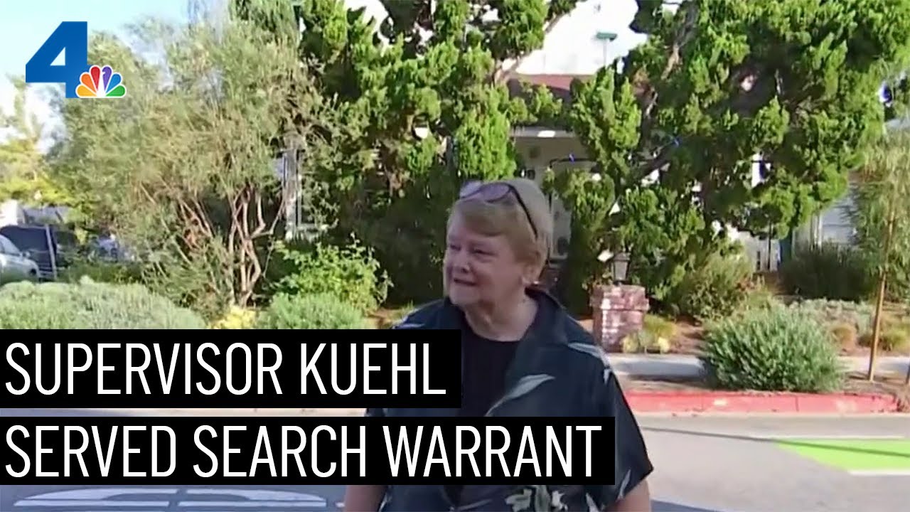 Search Warrant Served At Home Of La County Supervisor Kuehl