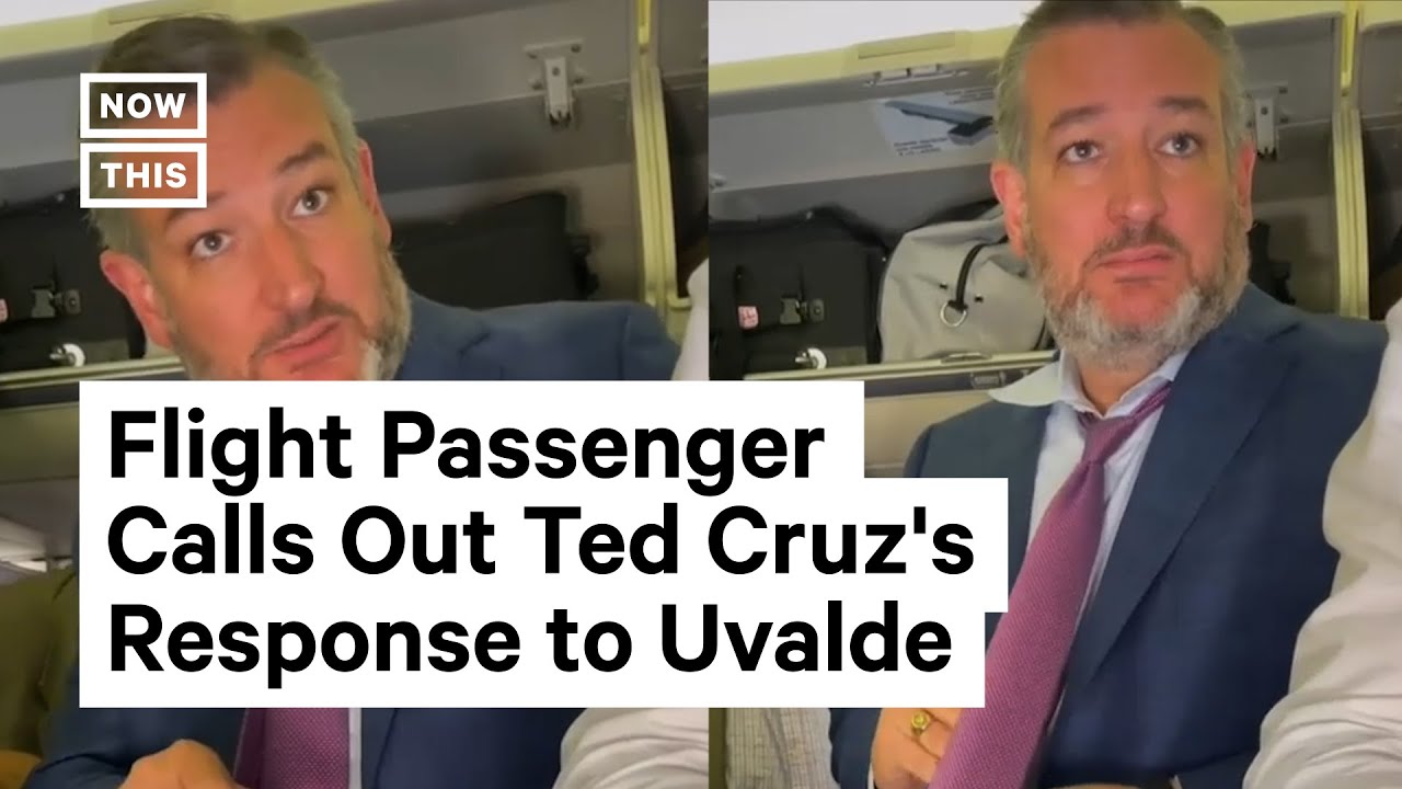 Sen. Ted Cruz Gets Confronted By Plane Passenger