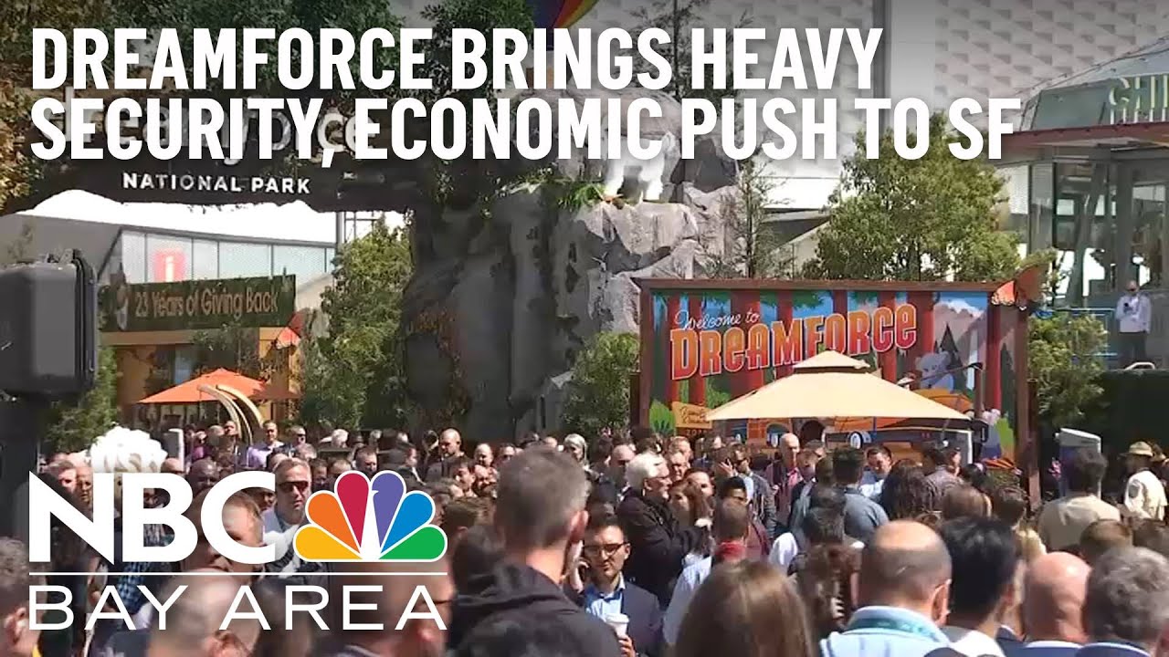 Sf Welcomes People Back For Dreamforce