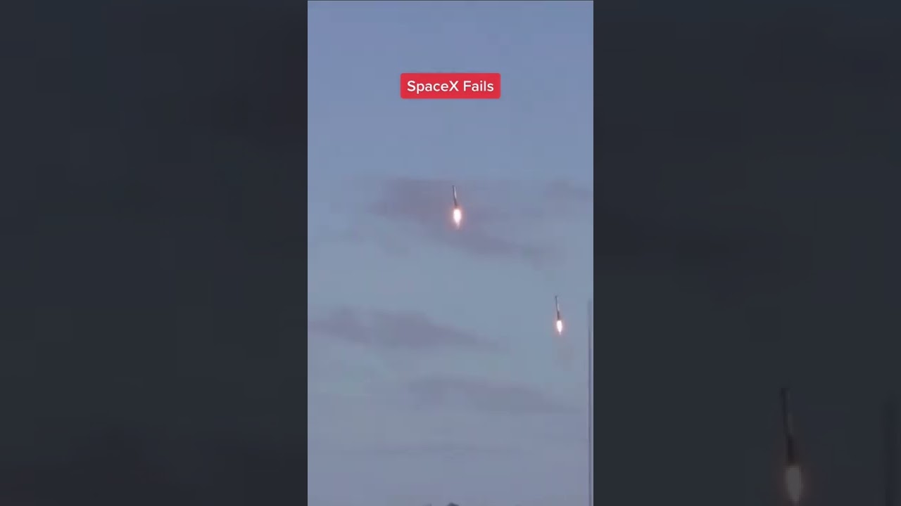 Spacex Fails! #space #shorts