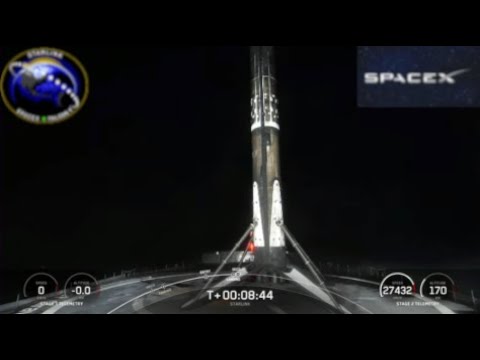 Spacex Falcon 9 Block 5 | Starlink Group 4 2 Landing