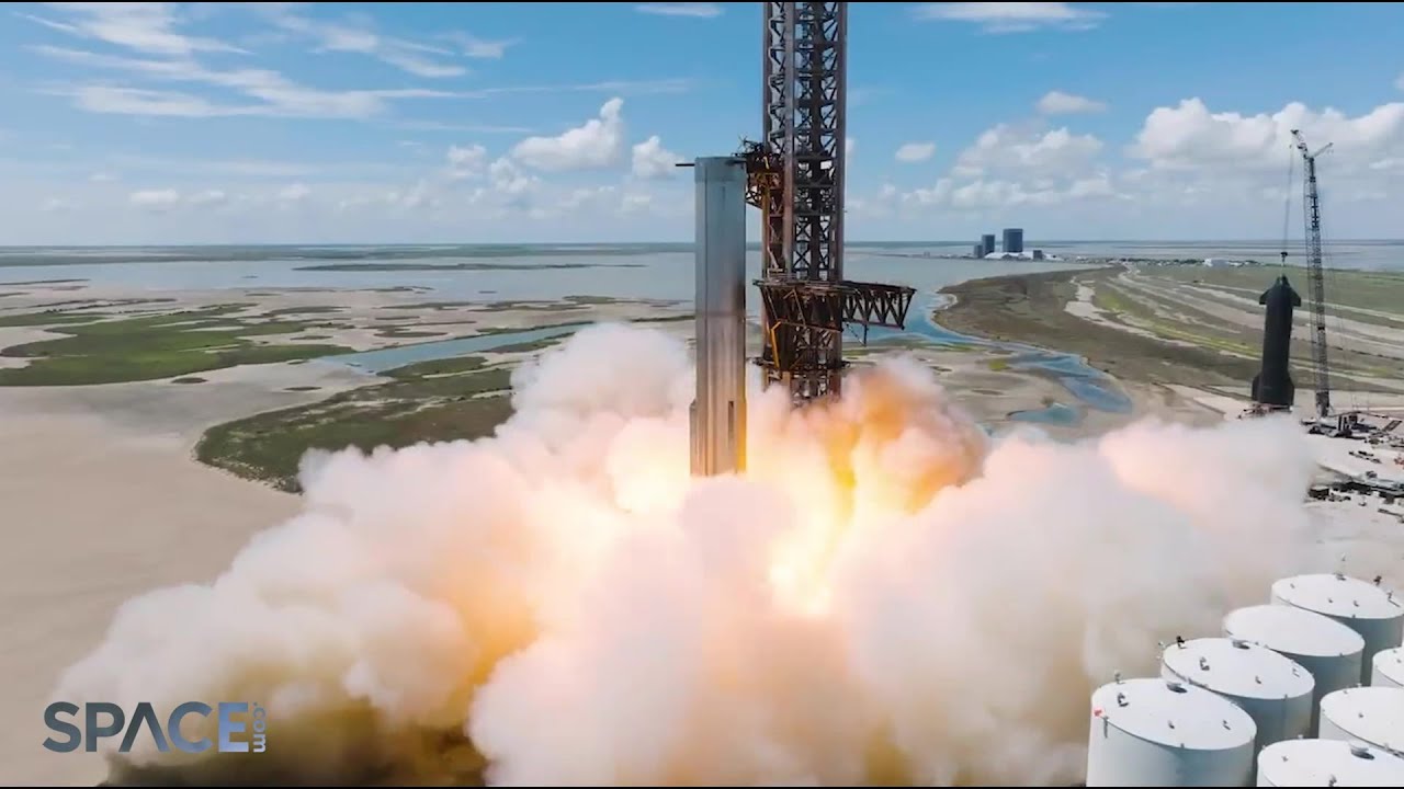 Spacex Super Heavy Booster 7 Fired Up In Seven Engine Test, Elon Musk Shares Video