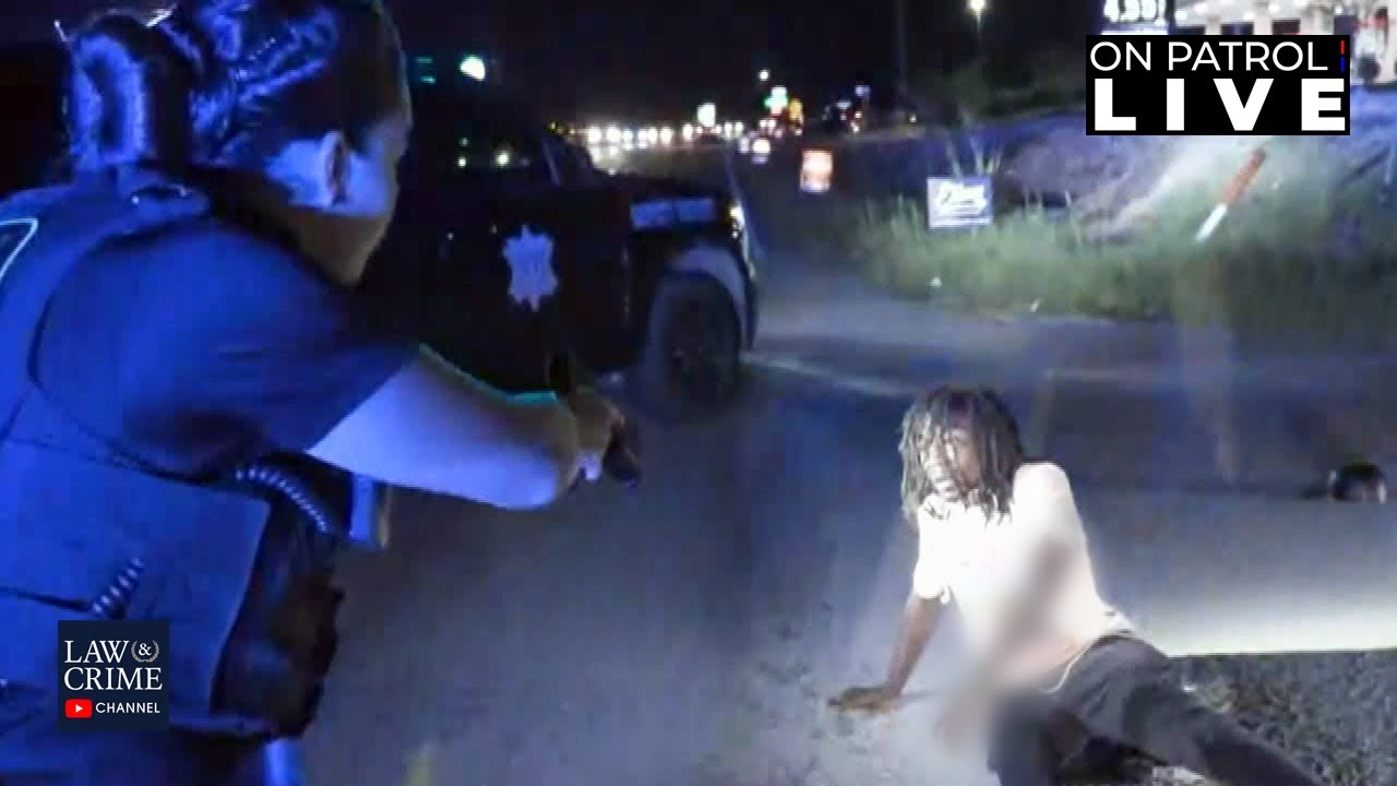 Suspect Crashes Dirt Bike Into Car During High Speed Police Chase (onpatrol: Live)