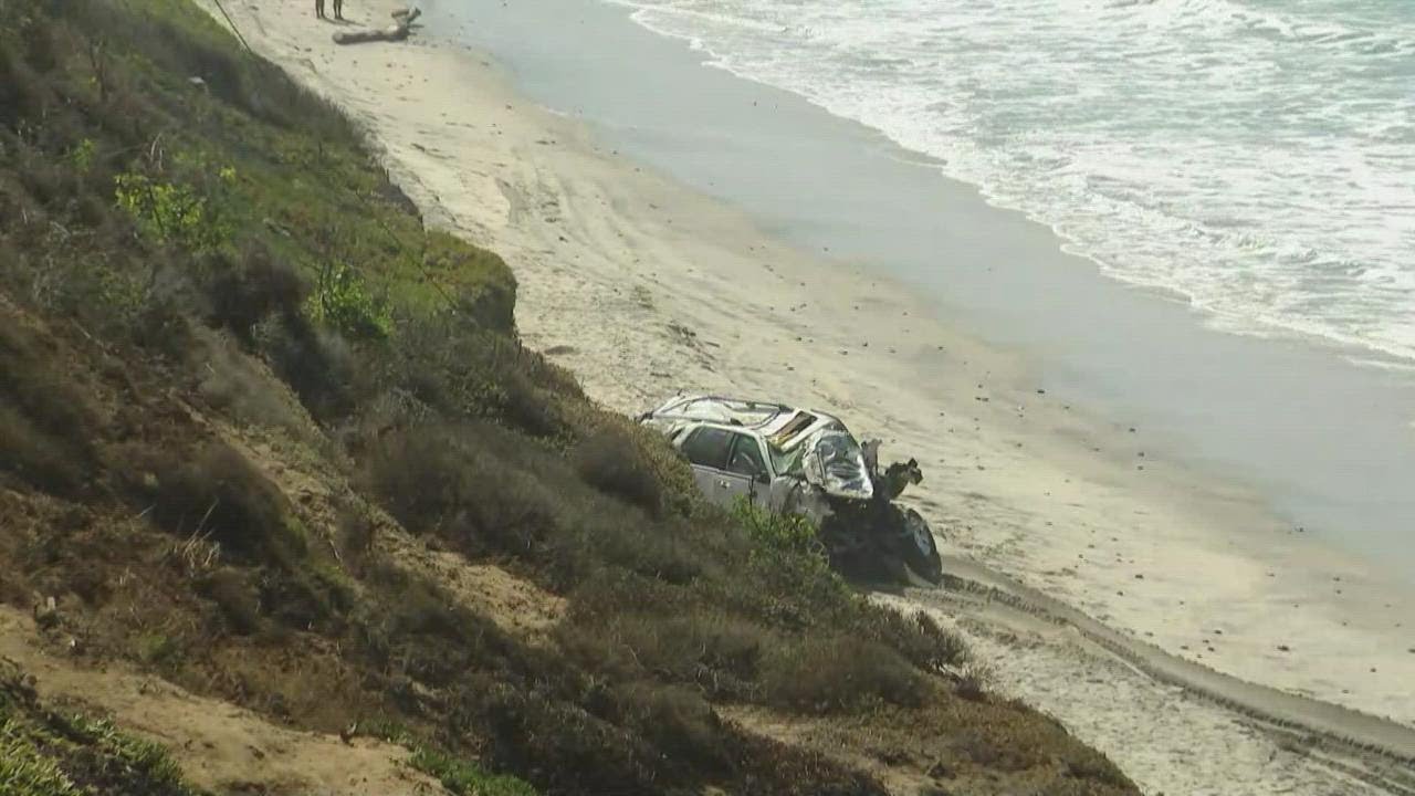 Suv Goes Off Cliff In Carlsbad