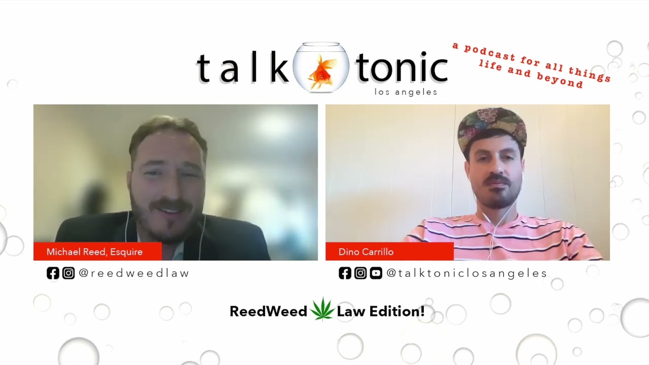 Talk Tonic Los Angeles – Cannabis News W/ Reedweed Law: Ep01