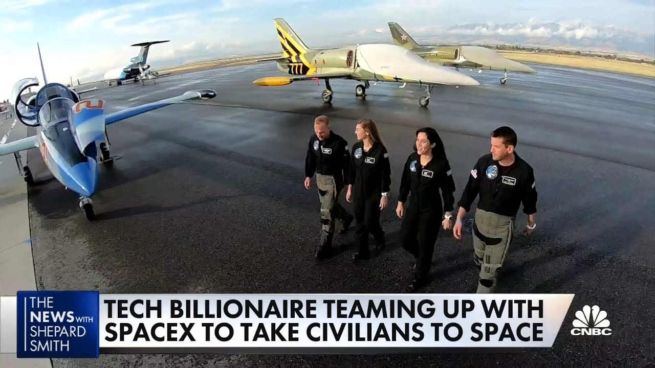 Tech Billionaire Teams Up With Spacex To Take Civilians Into Space