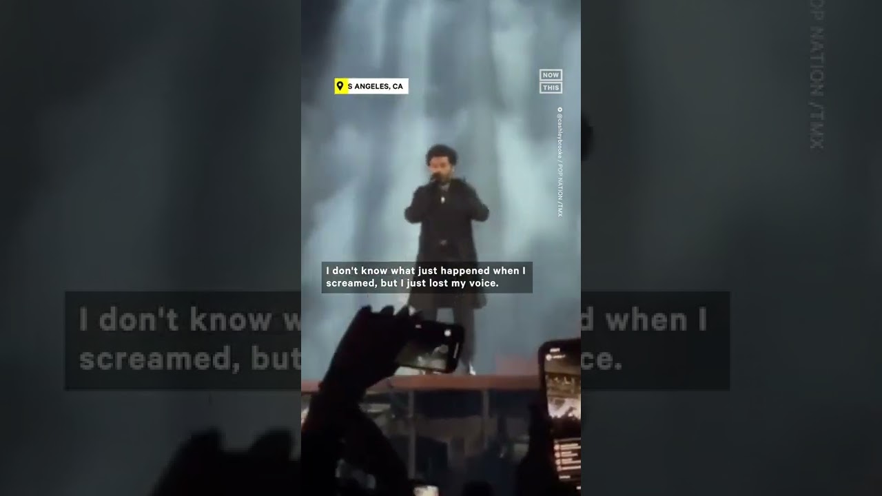 The Weeknd Cancels La Concert After Losing Voice