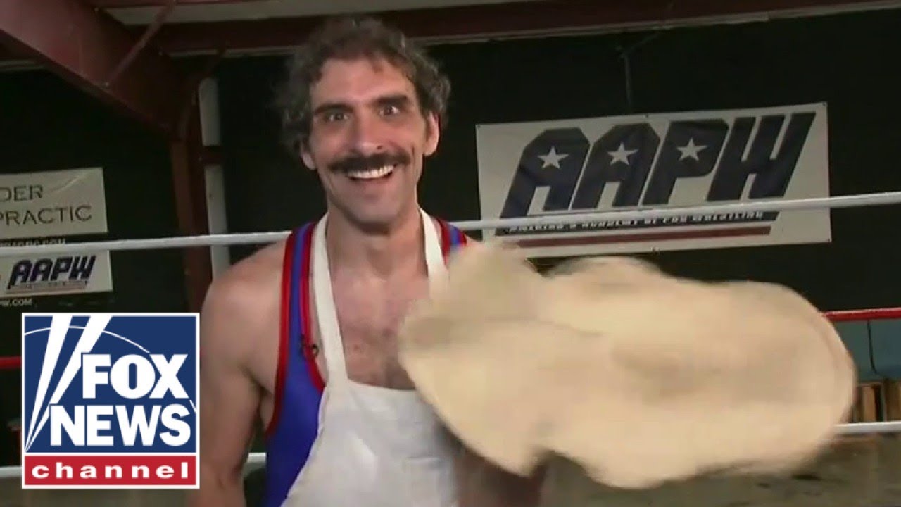 This Is A First In The World Of Wrestling And Pizza Making