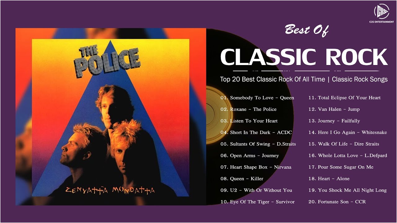 Top 20 Best Classic Rock Of All Time || Best Classic Rock Songs