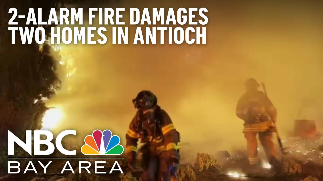 Two Alarm Fire In Antioch Damages Two Homes; No Injuries