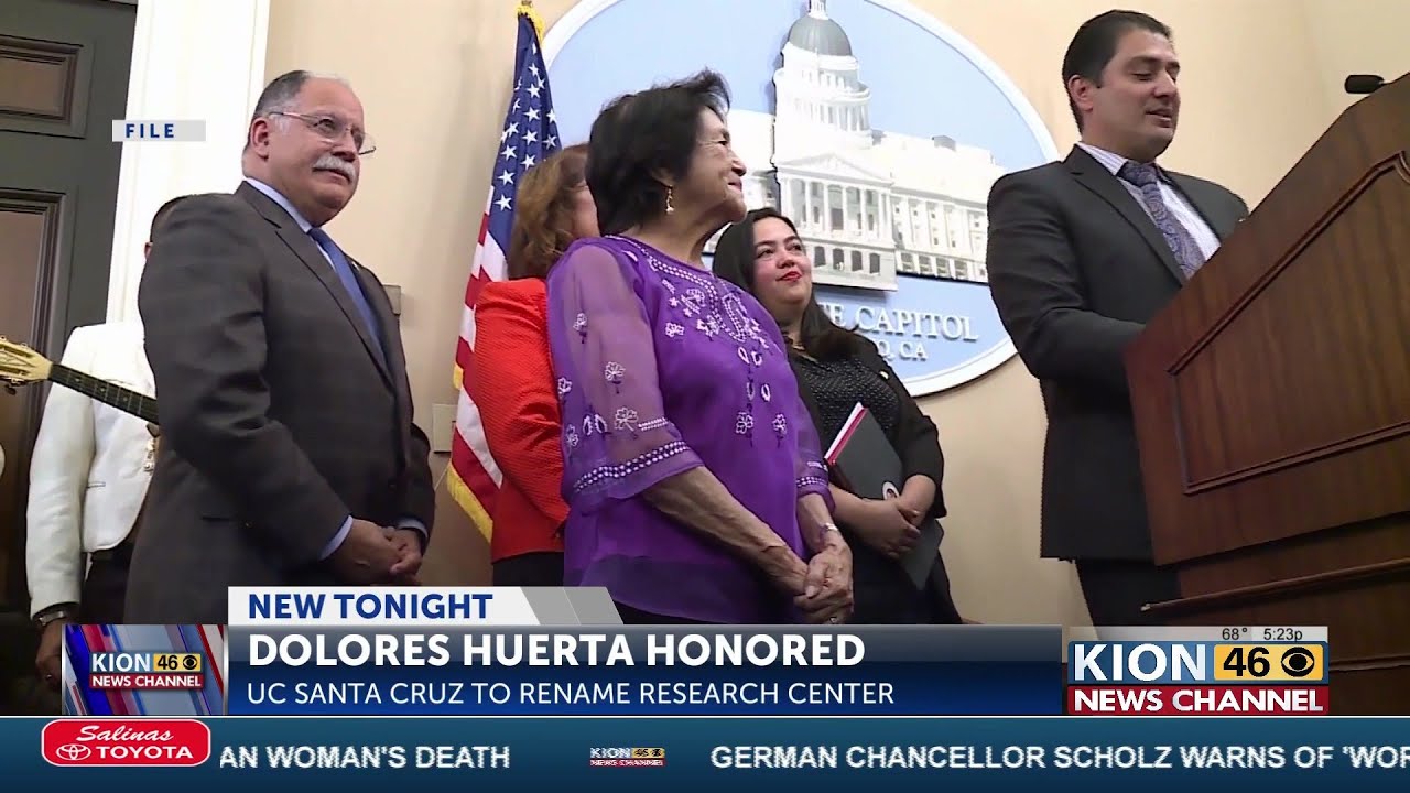 Uc Santa Cruz Research Center To Honor Dolores Huerta With Renaming